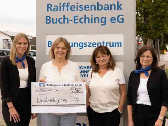 Spende an Waldkindergarten